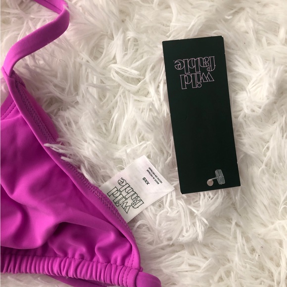 NWT Triangle Bikini Top, XXS - Picture 2 of 2